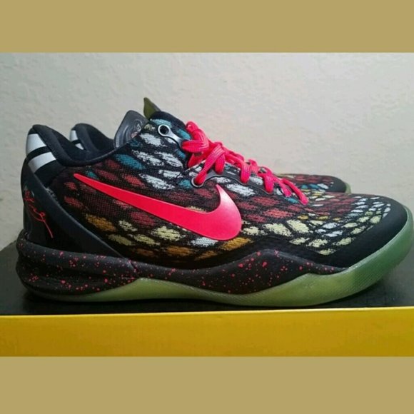 Nike Shoes - Rare Nike Kobe viii 8 zoom systems xmas christmas